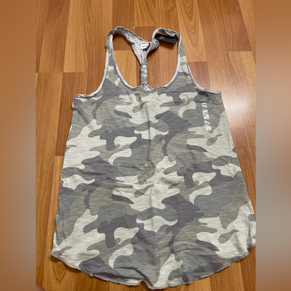 Abercrombie & Fitch Camouflage Tank Top